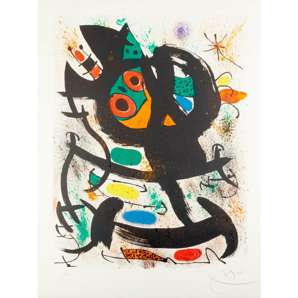 Joan Miro, Original Lithograph, "For Pasadena"