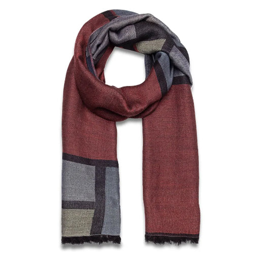 Mondrian Composition Shawl