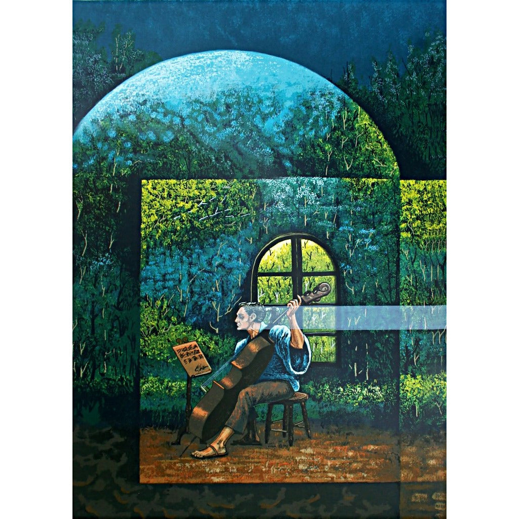 Carlos Monsalve, Cellist in the Woods