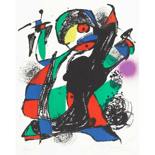 Joan Miro, Original Lithograph, "Untitled"