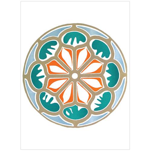 Henri Matisse Lithograph, "Rosace"