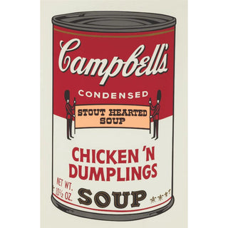 Andy Warhol, Campbell's Soup Cans, Chicken N' Dumplings (after Warhol by Sunday B. Morning)