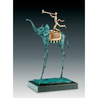 Salvador Dali, Bronze Sculpture, "Triumphant Elephant"