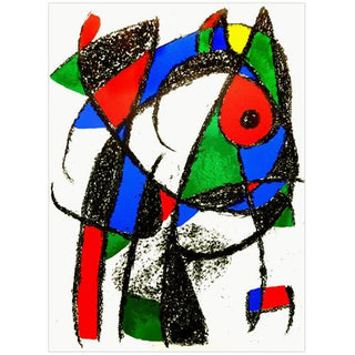 Joan Miro Original Lithogaph, "Untitled" - 1975