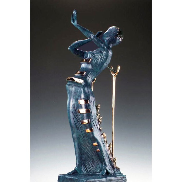 Salvador Dali, Bronze Sculpture, "Woman Aflame"