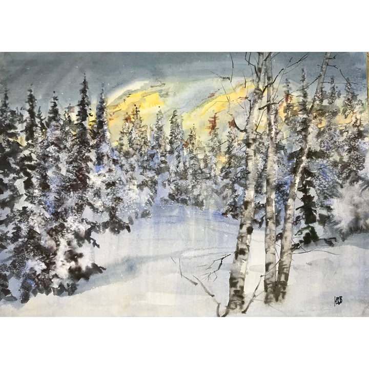 Yury Konyshev, Winter Glow