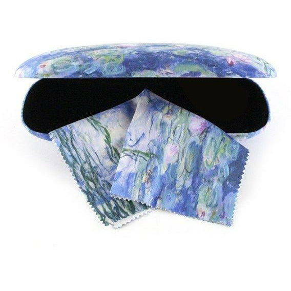 Spectacle case with lens cloth, Waterlilies, Monet