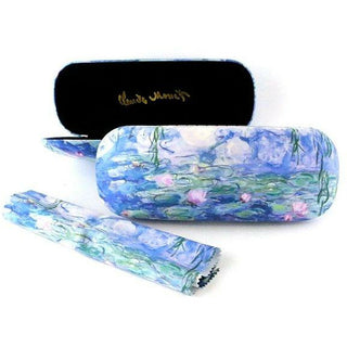 Spectacle case with lens cloth, Waterlilies, Monet